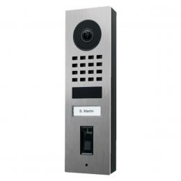 DoorBird WLAN-IP-Video-Fingerprint-Türstation D1101FV Edelstahl V4A, Unterputz