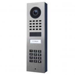 DoorBird WLAN-IP-Video-Keypad-Türstation D1101KV Edelstahl V4A, Aufputz