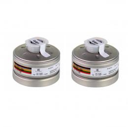 Dräger 2x X-plore Rd40 Atemschutzfilter A2B2E2K2 Hg P3 R D ( 2x 6738797 ) EN148-1 für X-plore 6000 Vollmaske