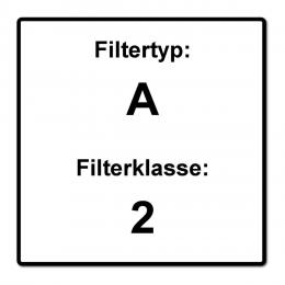 Dräger X-plore 3300 L Atemschutz Maske Halbmaske für Bajonettfilter Größe L + 2x X-plore A2 Gasfilter Bajonettfilter ( 6738873 )