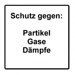 Dräger X-plore 3300 M Atemschutz Maske Halbmaske für Bajonettfilter Größe M + 2x X-plore A2 Gasfilter Bajonettfilter ( 6738873 )