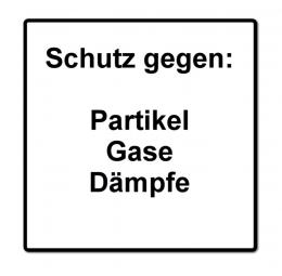 Dräger X-plore 3500 M Atemschutz Maske Halbmaske für Bajonettfilter Größe M + 2x X-plore A2 Gasfilter ( 6738873 )