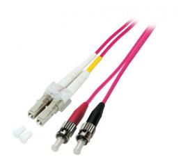 Ein Angebot für Duplex Jumper LC-ST 50/125, OM4, LSZH, erika violett, 2.0mm, 30m EFB-Elektronik GmbH aus dem Bereich Lichtwellenleiter > Glasfaserkabel > Duplex Jumper - jetzt kaufen.