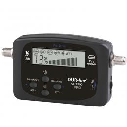 DUR-Line Satfinder SF 2500 Pro, DVB-S/S2,  inkl. Sat-Verbindungskabel (21 cm)