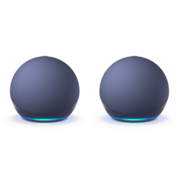 Echo Dot (5. Generation, 2022), Doppelpack - Tiefseeblau - 2x Echo Dot (5. Gen. 2022) in der Farbe Tiefseeblau