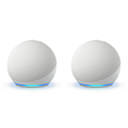 Echo Dot (5. Generation, 2022), weiß Doppelpack