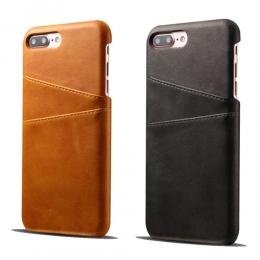 Echt Leder Hülle Etui für iPhone 6 iPhone 7 iPhone 8 iPhone X, braun, schwarz