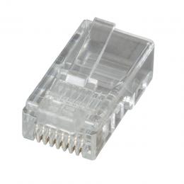 ECOLAN Modular Stecker, Cat.6,ungeschirmt, RJ45, Rundkabel