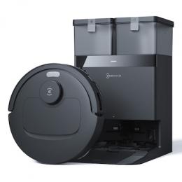 ECOVACS DEEBOT T30C Schwarz Saugroboter mit Reinigungsstation