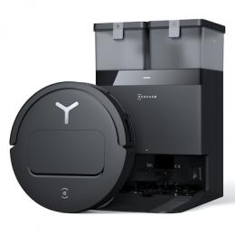 ECOVACS DEEBOT T50 OMNI Gen3 Saugroboter Schwarz All-in-One-Reinigungsstation, 25.000 Pa Saugleistung, Ultraflaches Design, Smarte Steuerung