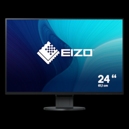 Eizo FlexScan EV2456-BK - IPS-Panel, Höhenverstellung, DisplayPo