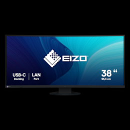 Eizo FlexScan EV3895-BK - LED, Curved, IPS-Panel, UWQHD, USB-C