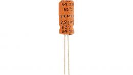 Elektrolytkondensator 100 μF, 10 V, RM 2,5 mm, radial