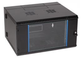 Elektronikwandgehuse 21HE,2teilig, RAL9005, 600mm Tief