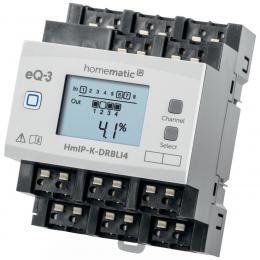 ELV Bausatz Homematic IP Funk-Jalousieaktor für Hutschienenmontage HmIP-K-DRBLI4, 4-fach