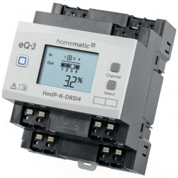 ELV Bausatz Homematic IP Funk-Schaltaktor für Hutschienenmontage 4-fach HmIP-K-DRSI4