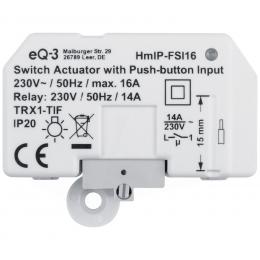 ELV Bausatz Homematic IP Schaltaktor mit Tastereingang (16 A) HmIP-FSI16, Unterputz