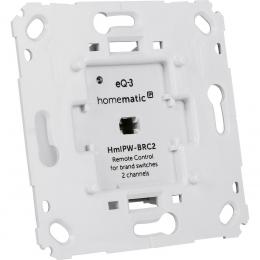 ELV Bausatz Homematic IP Wired 2-Kanal-Wandtaster für Markenschalter HmIPW-BRC2