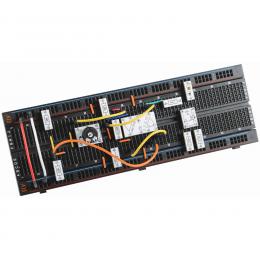 ELV Steckplatine/Breadboard mit 830 Kontakten, schwarze ELV-Version