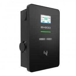 Em2Go Wallbox EMN022ADS0GM  2x11 kW mit 2 Typ-2-Steckdosen, inkl. kostenlosem Backend-Zugang
