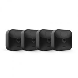 *EOL*Blink Outdoor 4-Kamera-System Full HD, W-LAN, Outdoor, Nachtsicht, 2-Wege Audio