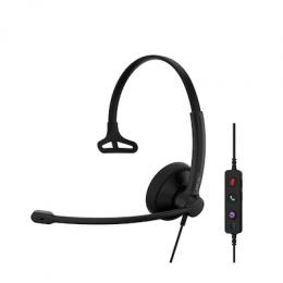 Epos IMPACT 100, Mono-Headset, Kabelgebunden, USB-C+A Super-Wideband-Technologie, Teams zertifiziert