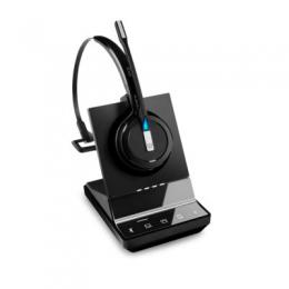 EPOS IMPACT SDW 5015, Einseitiges kabelloses DECT-Headset Dual-Konnektivität, Noise Cancelling-System, Optimiert für UC und mit Skype for Business-Zer