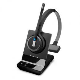 EPOS IMPACT SDW 5033, Einseitiges kabelloses DECT-Headset Noise Cancelling-System mit zwei Mikrofonen, Optimiert für UC und mit Skype for Business-Zer