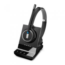 EPOS IMPACT SDW 5065, Beidseitiges kabelloses DECT-Headset Dual-Konnektivität, Noise Cancelling-System, Optimiert für UC und mit Skype for Business-Ze