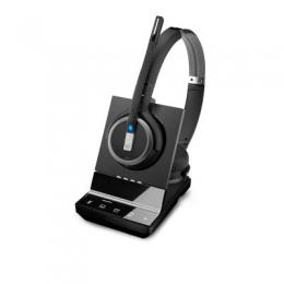 EPOS IMPACT SDW 5066T, Beidseitiges kabelloses DECT-Headset Triple-Konnektivität, Noise Cancelling-System, MS Teams zertifiziert, Optimiert für UC und