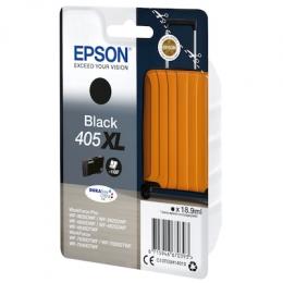 Epson 405XL Tintenpatrone Schwarz 1.100 Seiten Für Kompatibilität, siehe Artikel-Beschreibung | Niedrigere Druckkosten Dank XL-Tintenpatrone