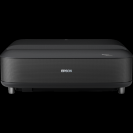 Epson Lifestudio Grand - EH-LS670B Smart-Laserprojektor 4K Metallic Schwarz, mit Ultrakurzdistanz-Projektion, Sound by Bose, Google TV