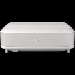 Epson Lifestudio Grand - EH-LS670W Smart-Laserprojektor 4K Diamantweiß, mit Ultrakurzdistanz-Projektion, Sound by Bose, Google TV