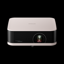 Epson Lifestudio Pop - EF-61R eleganter Smart-Projektor Rosenquarz, mit Sound by Bose und Google TV