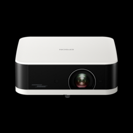 Epson Lifestudio Pop - EF-61W eleganter Smart-Projektor weiß Diamantweiß, mit Sound by Bose und Google TV