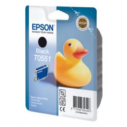 Epson T0551 Tintenpatrone Schwarz Kompatibilität: R240 // RX420 // RX520