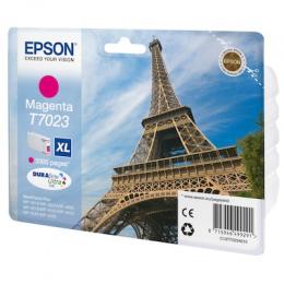 Epson T7023 Tintenpatrone Magenta 2.000 Seiten Für Kompatibilität, siehe Artikel-Beschreibung | Niedrigere Druckkosten Dank XL-Tintenpatrone