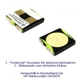 Ersatz Akku für Avaya Tenovis Integral D3 Mobile 4.999.046.235 4