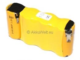 Ersatzakku für Gardena Rasenschere Accu75 Accu 75 Typ75 Typ 75 08802-00.630.00 Grasschere 8802