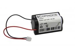 Ersatzakku für Handleuchte Ansmann MC2+ MC2 Plus Ansmann MC2