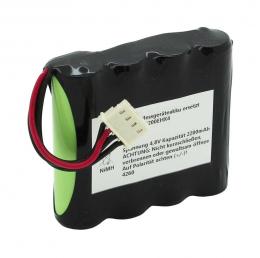 Ersatzakku für Messgeräte Bedrock Schallpegelmessgerät SM60 Allkey 50AA2200EHX4 Messgeräteakku