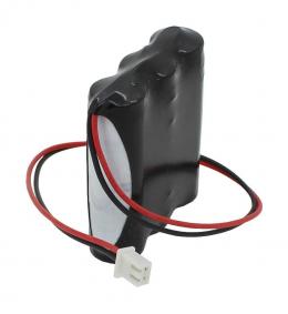 Ersatzakku für Notleuchten F1x3 Mignon AA mit 150mm Kabel und Stecker Notleuchtenakku