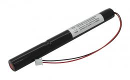 Ersatzakku für Notleuchten L1x3 Mignon AA mit 150mm Kabel und Stecker  Notleuchtenakku