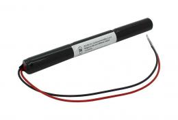 Ersatzakku für Notleuchten L1x3 Mignon AA mit 200mm Kabel einseitig Notleuchtenakku
