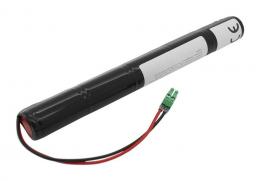 Ersatzakku für Notleuchten L1x5 Sub-C mit 150mm Kabel und Stecker Notleuchtenakku