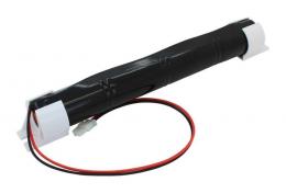 Ersatzakku für Notleuchten Saft Ref. 802106 mit Kabel und Stecker Notleuchtenakku