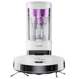 Eureka NER E10s weiß B-Ware Saug-/Wischroboter mit Multi-Zyklonen-Absaugstation
