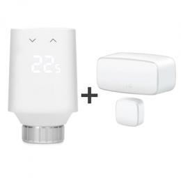 Eve smartes Heizen- und Energiesparen-Set Eve Thermo 5th Gen + Eve Door & Window