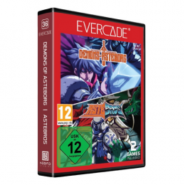 Evercade Demons of Asteborg / Astebros Cartridge     