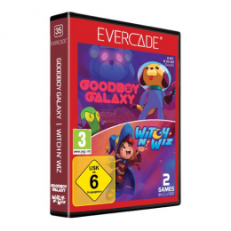 Evercade Goodboy Galaxy / Witch n Wiz Cartridge     